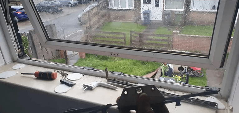 UPVC window lock replacement by local locksmith