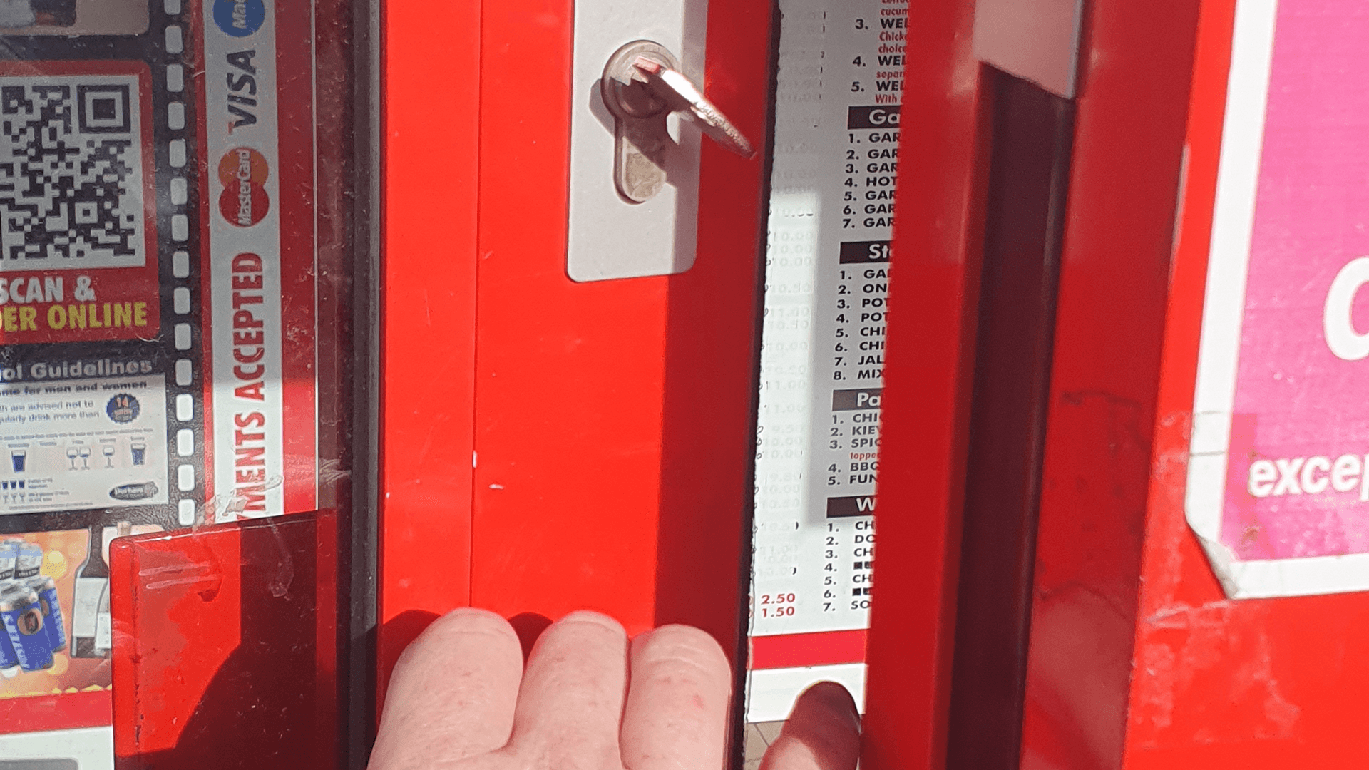 A photo of a shop in newcastle upon tyne that used an emergency local locksmith, AD Locksmithing, due to lost keys