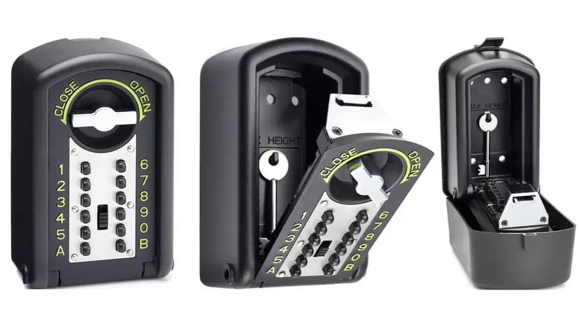 Key Safe Image closed to open