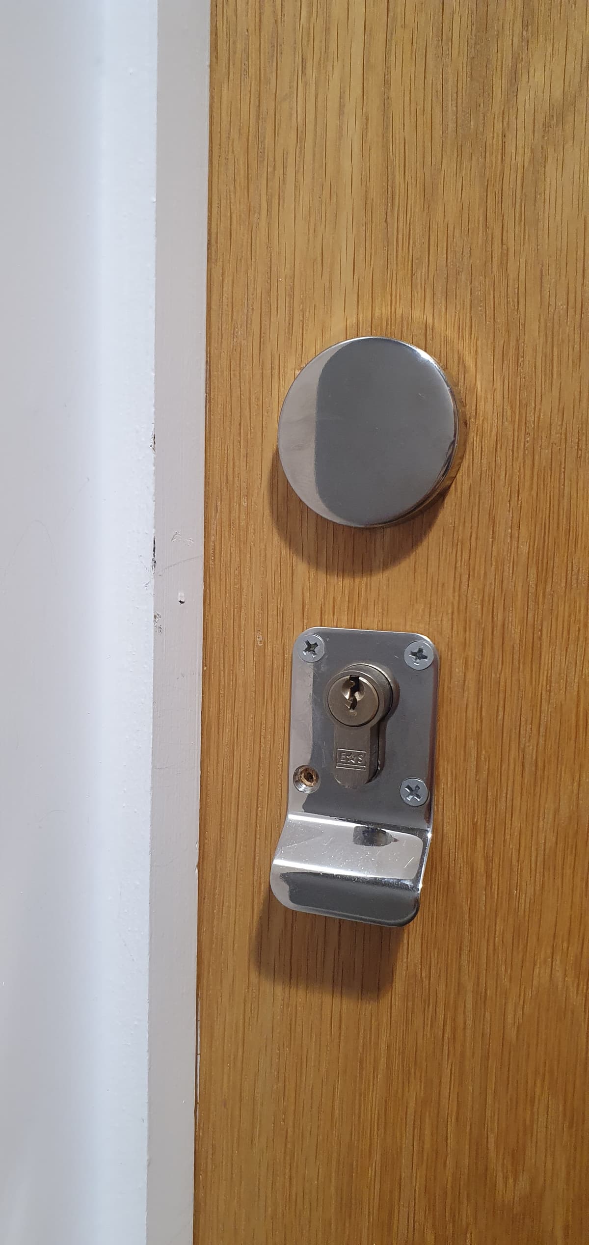 An emergency locksmith job installed and completed