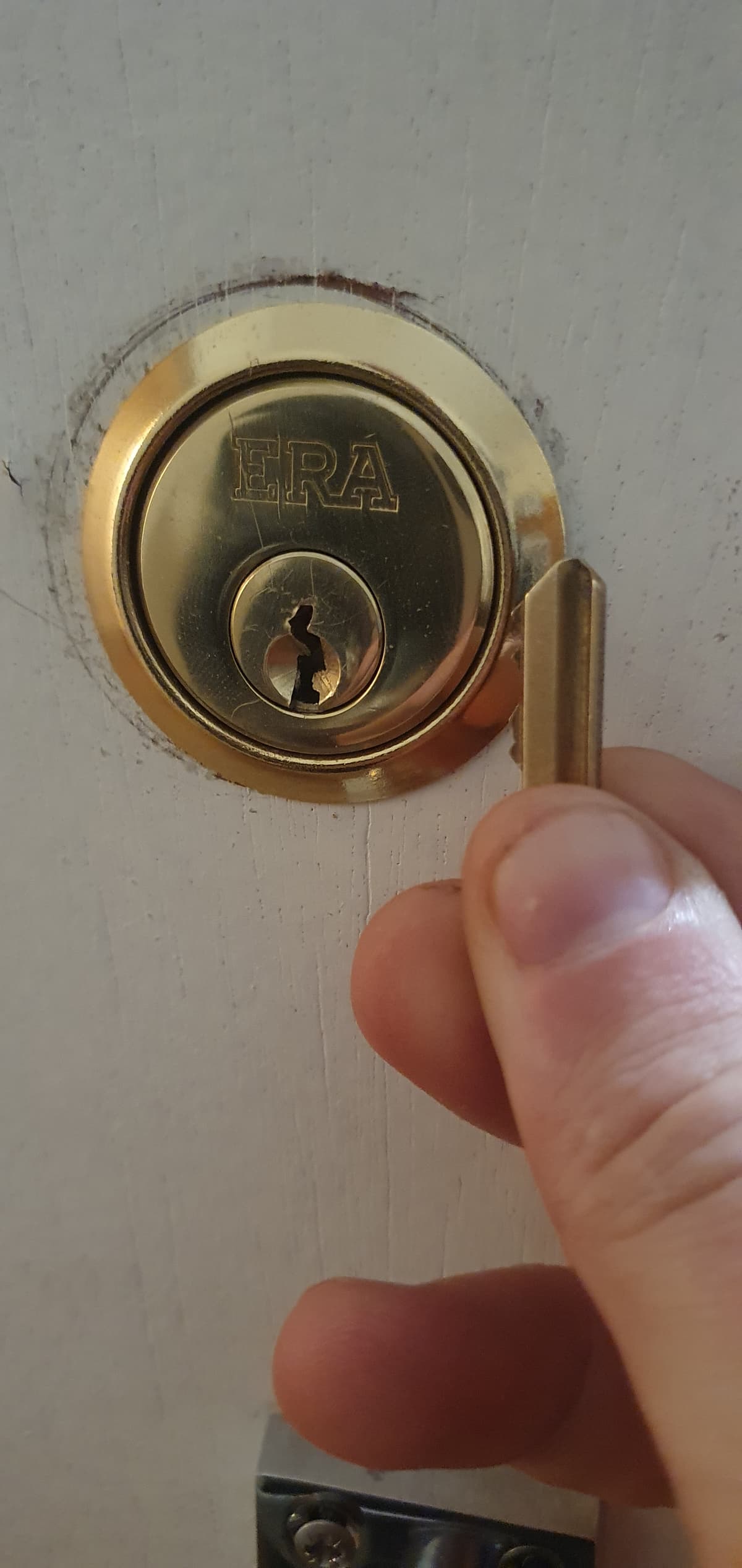 Professional Locksmith Services A broken lock with a key snapped