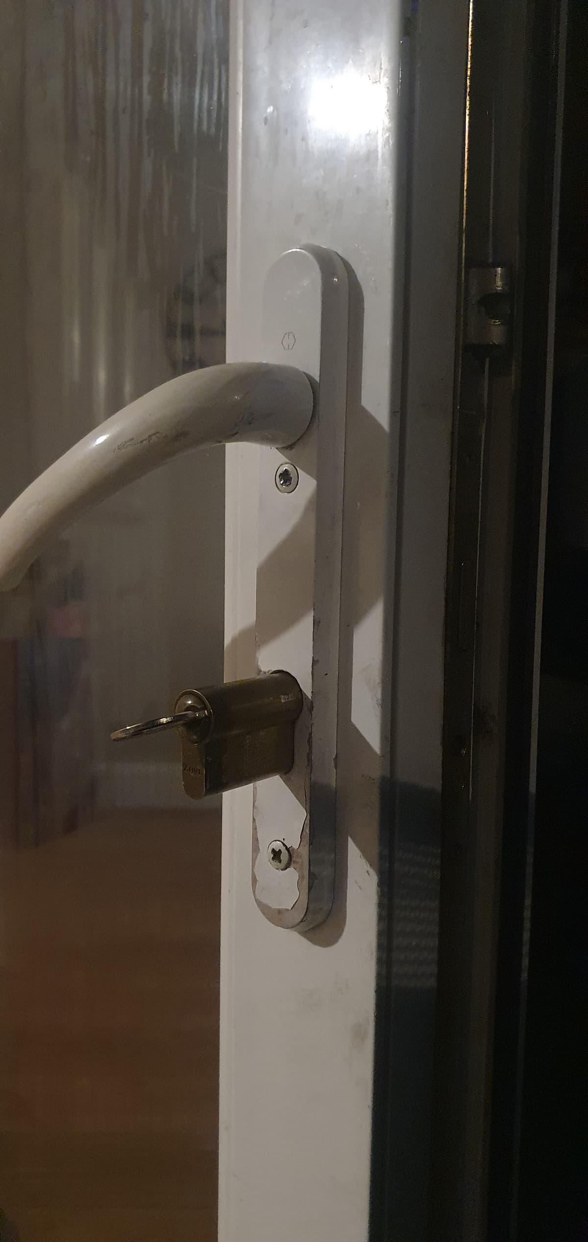 Emergency Locksmith Solutions A door lock that is being changed