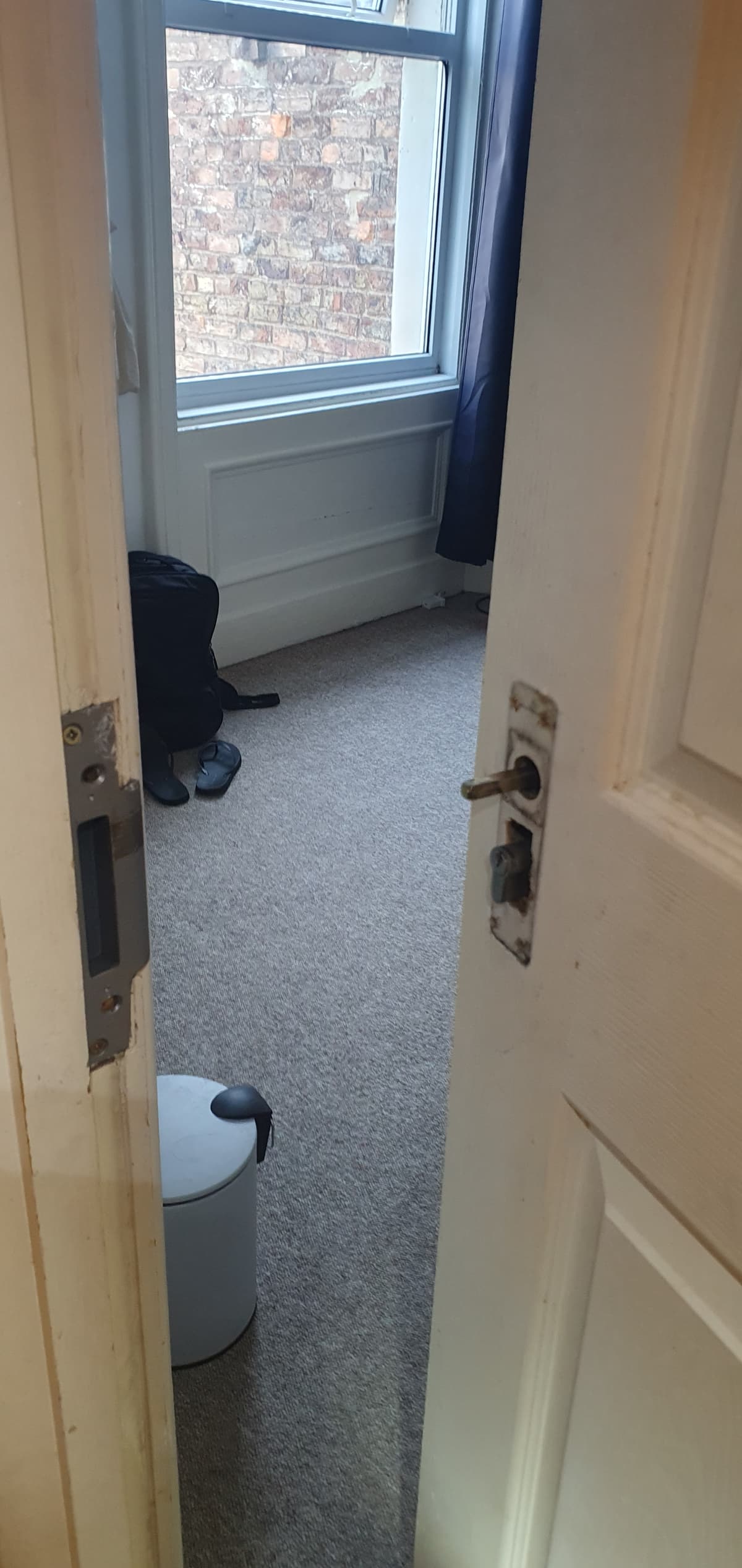 Emergency Locksmith Solutions A door prepared for a lock change