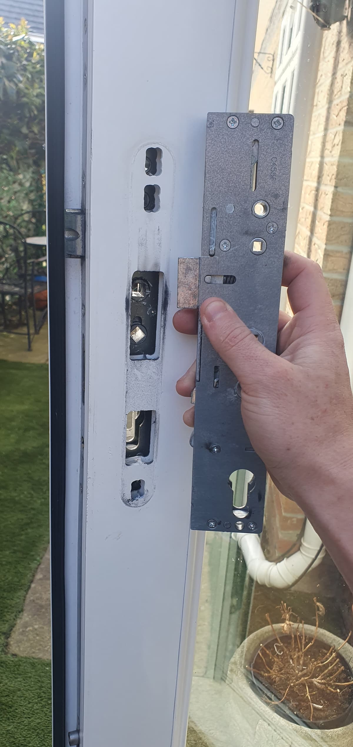 Emergency Locksmith Solutions A broken lock mechanisim on a door repair