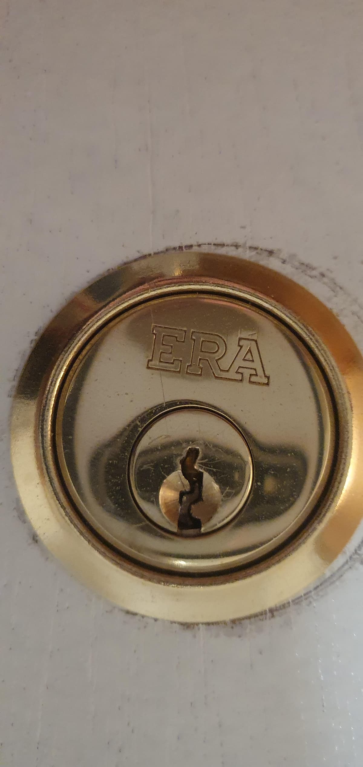 Professional Locksmith Services A fixed lock that had a broken key in it